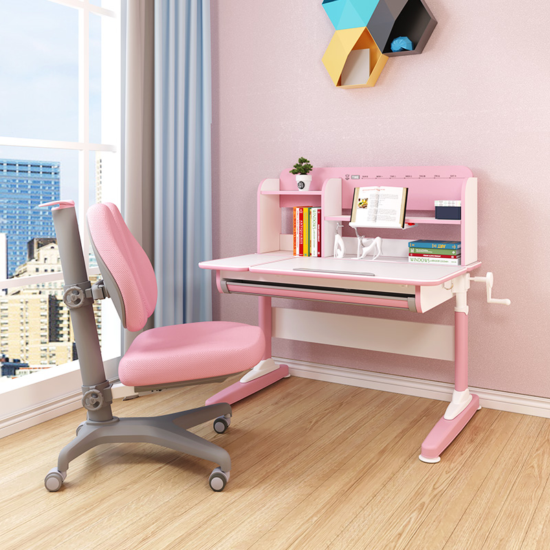 公益新秀10003学习桌粉色